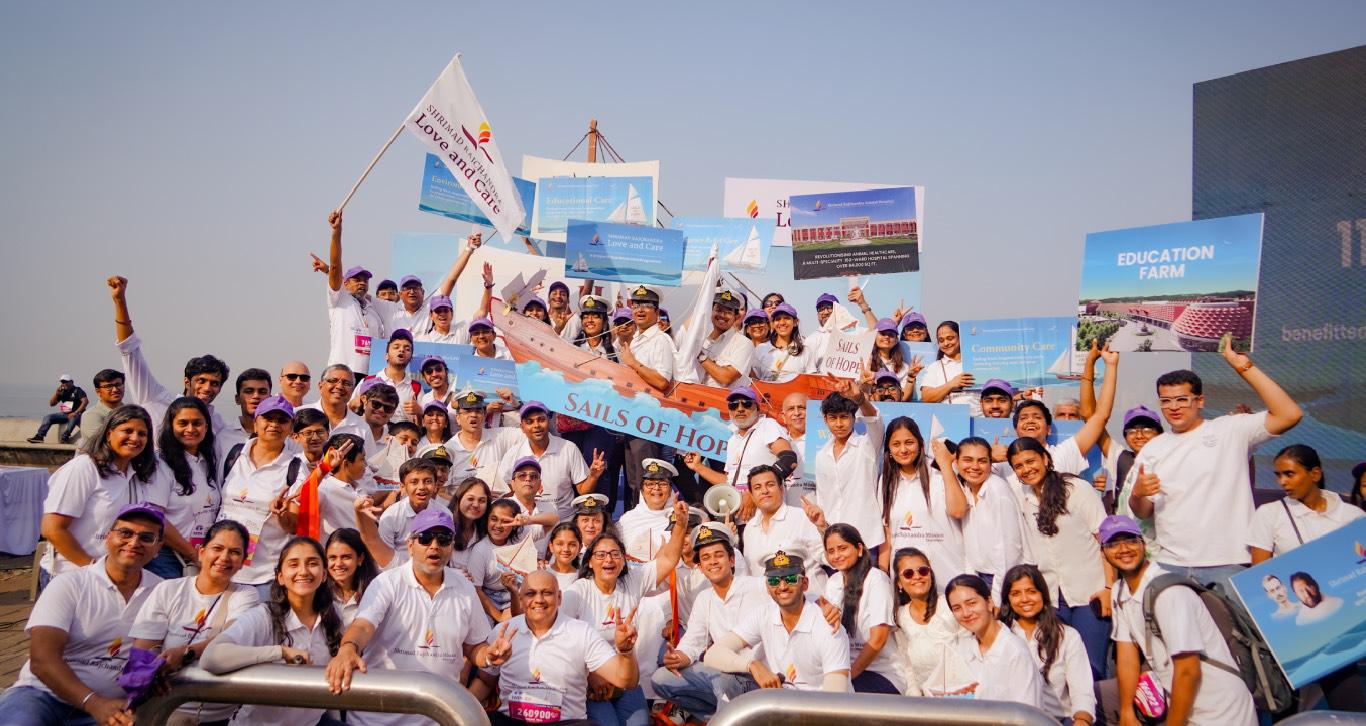 Sails of Hope -Tata Mumbai Marathon 2025